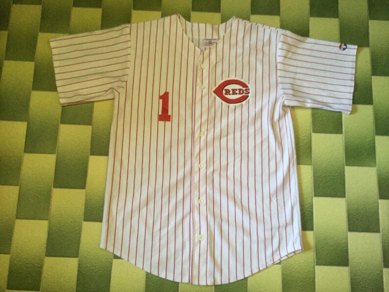 cincinnati reds button up shirt