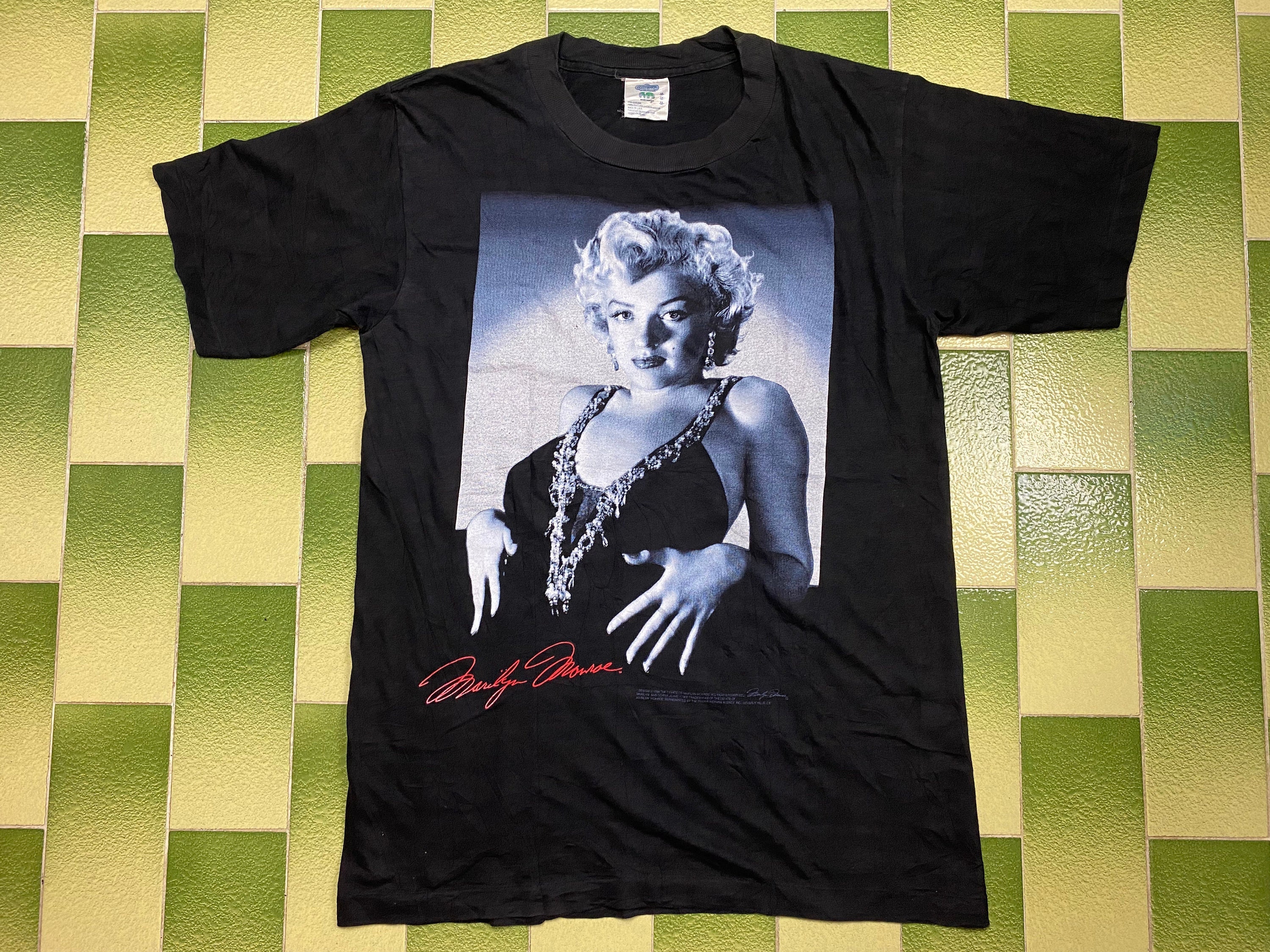 90s Marilyn Monroe Tシャツ　ヴィンテージ　ブラック　1994 90s Marilyn Monroe Tシャツ ヴィンテージ ブラック 1994