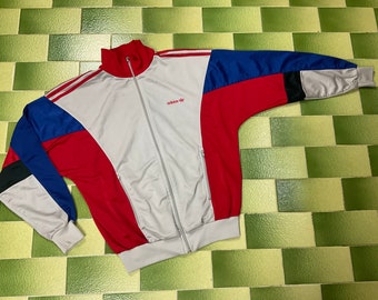80年代 ビンテージ ADIDAS ORIGINALS トラックジャケット 80年代 ビンテージ ADIDAS ORIGINALS トラックジャケット