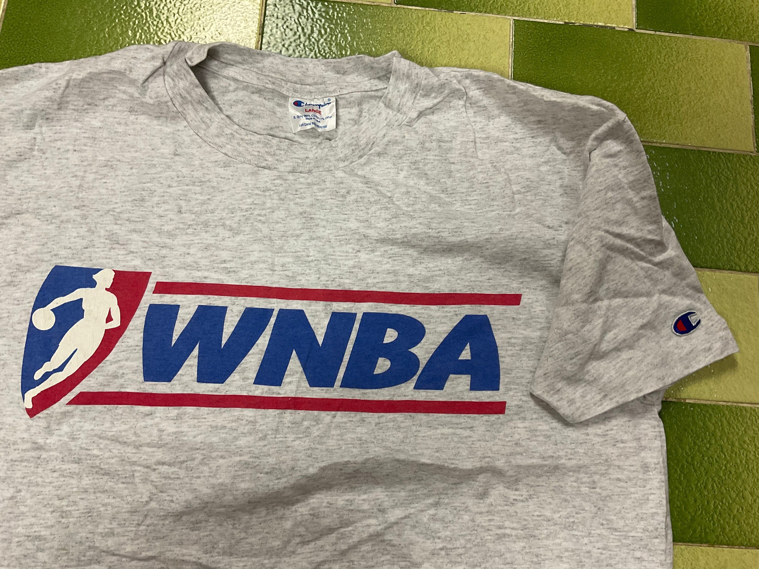 1997 WNBA See How The Other Half Plays Champion Brand T Shirt Size Medium –  Rare VNTG