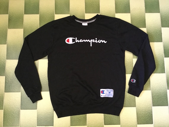 champion spellout sweatshirt