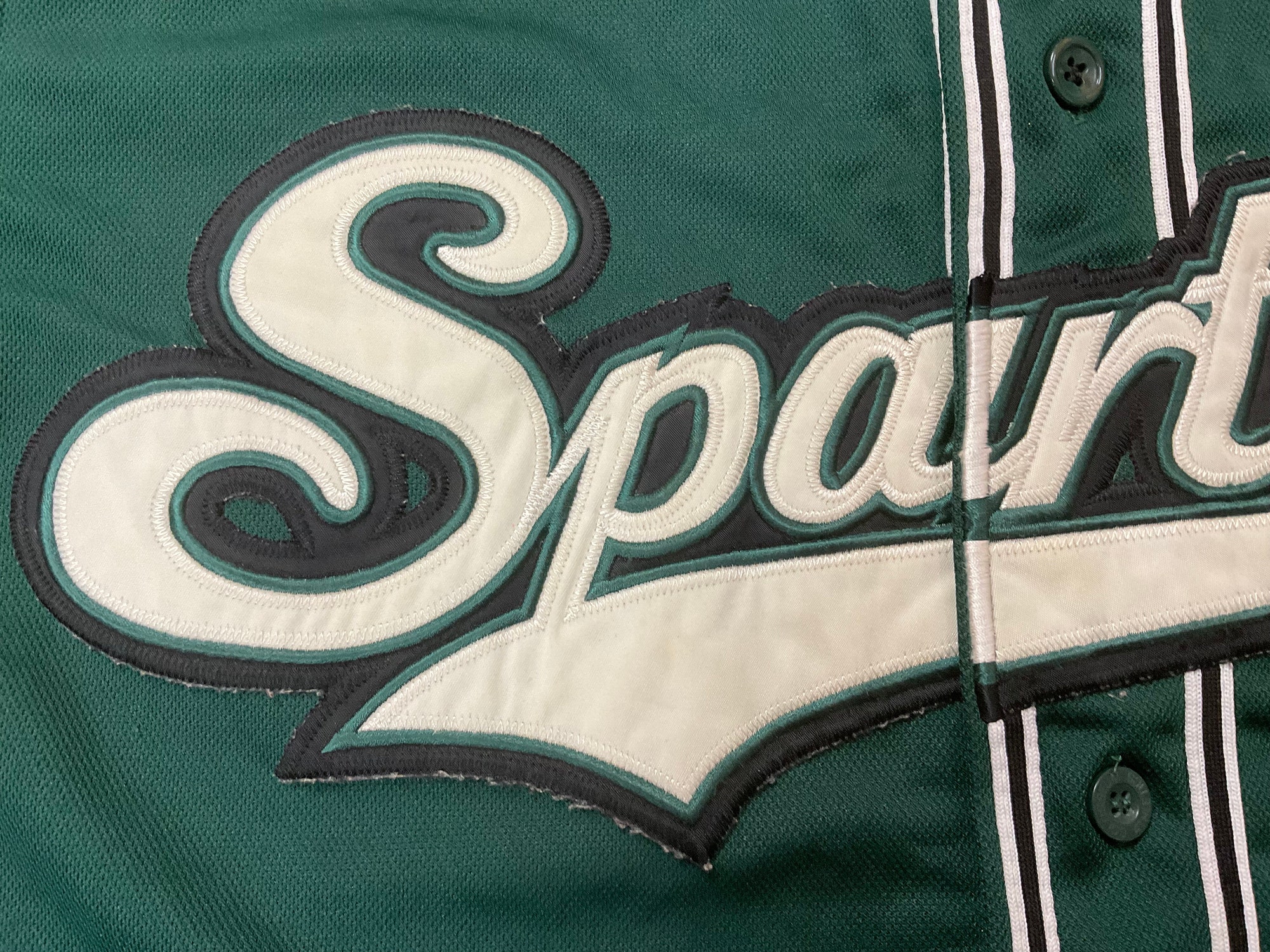 Michigan State Spartans Baseball Jersey
