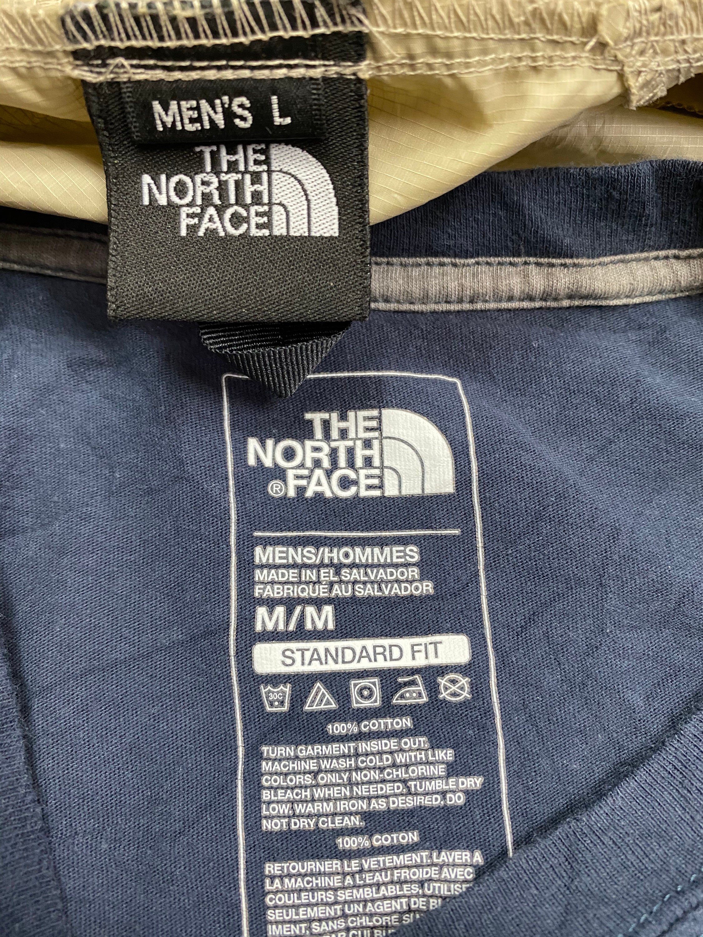 Two the North Face Windbreaker Jacket and TNF Long Sleeve | Etsy