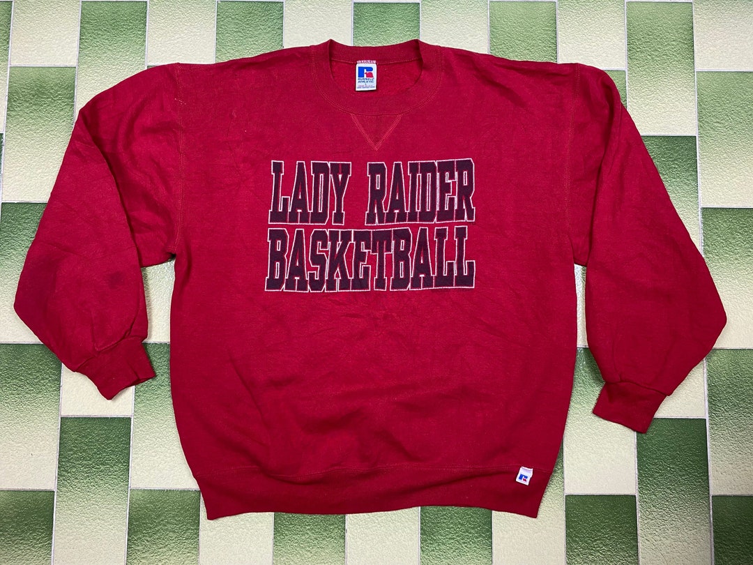 Vintage Lady Raiders Basketball Sweatshirt NCAA Texas Tech Etsy vintage-lady-raiders-basketball-sweatshirt-ncaa-texas-tech-etsy
