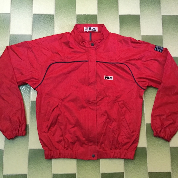 Fila gore-tex fabrics two snap button and full zip Jacket Fits XS Extra Small