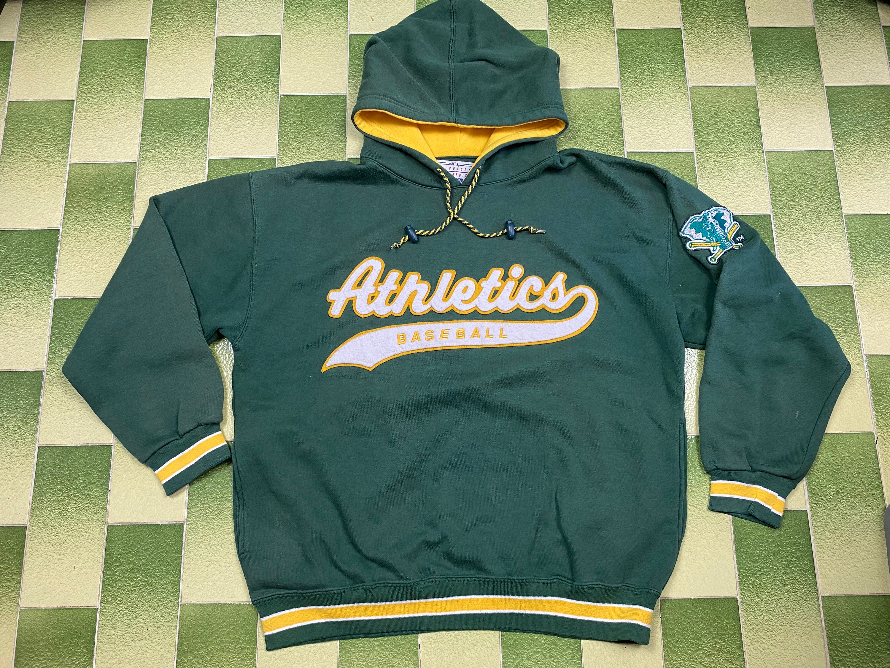 Vintage MLB Starter Oakland Athletics Hooded Sweatshirt Etsy