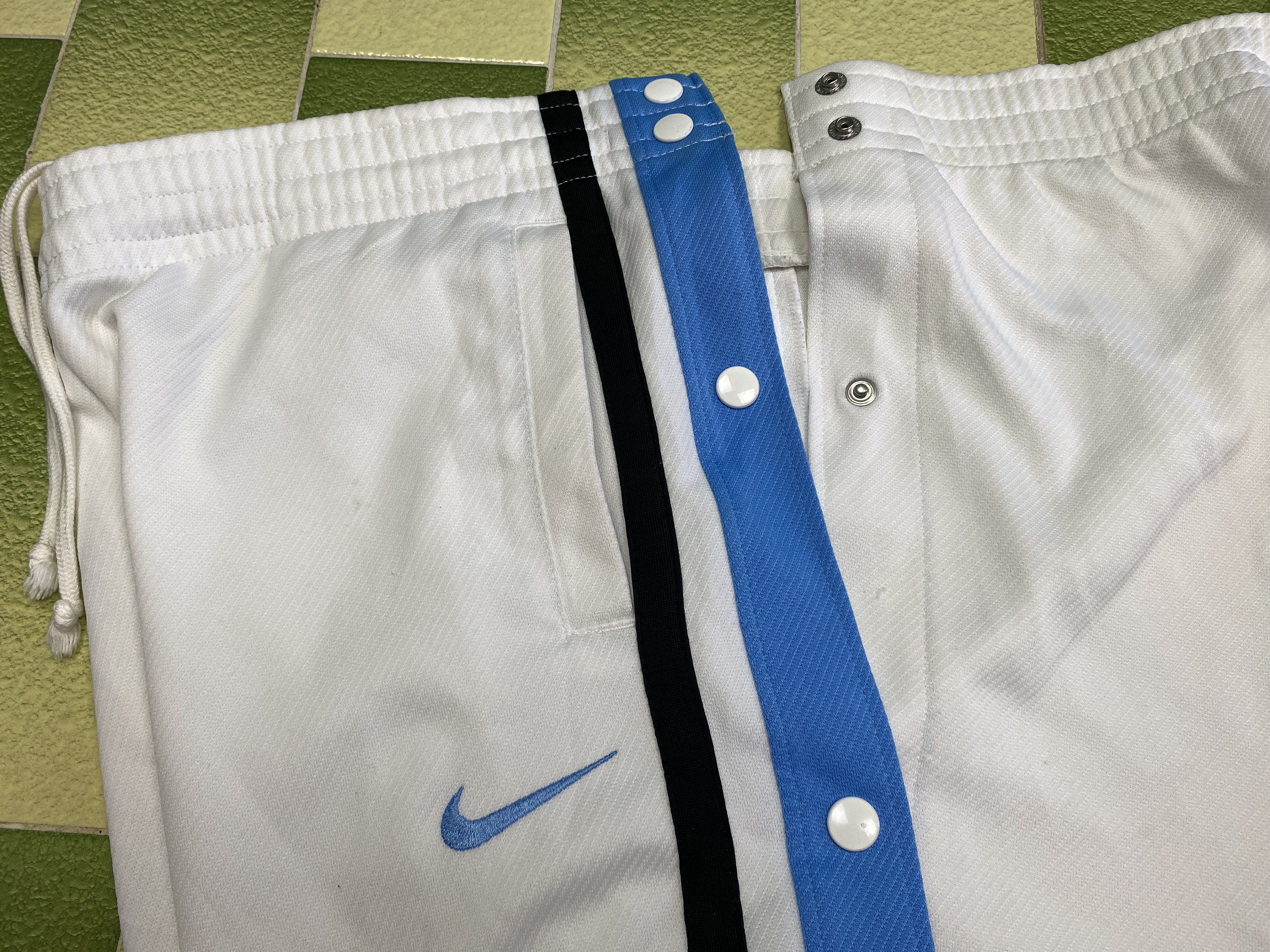 NIKE Warm up Tear Away Pants Button 