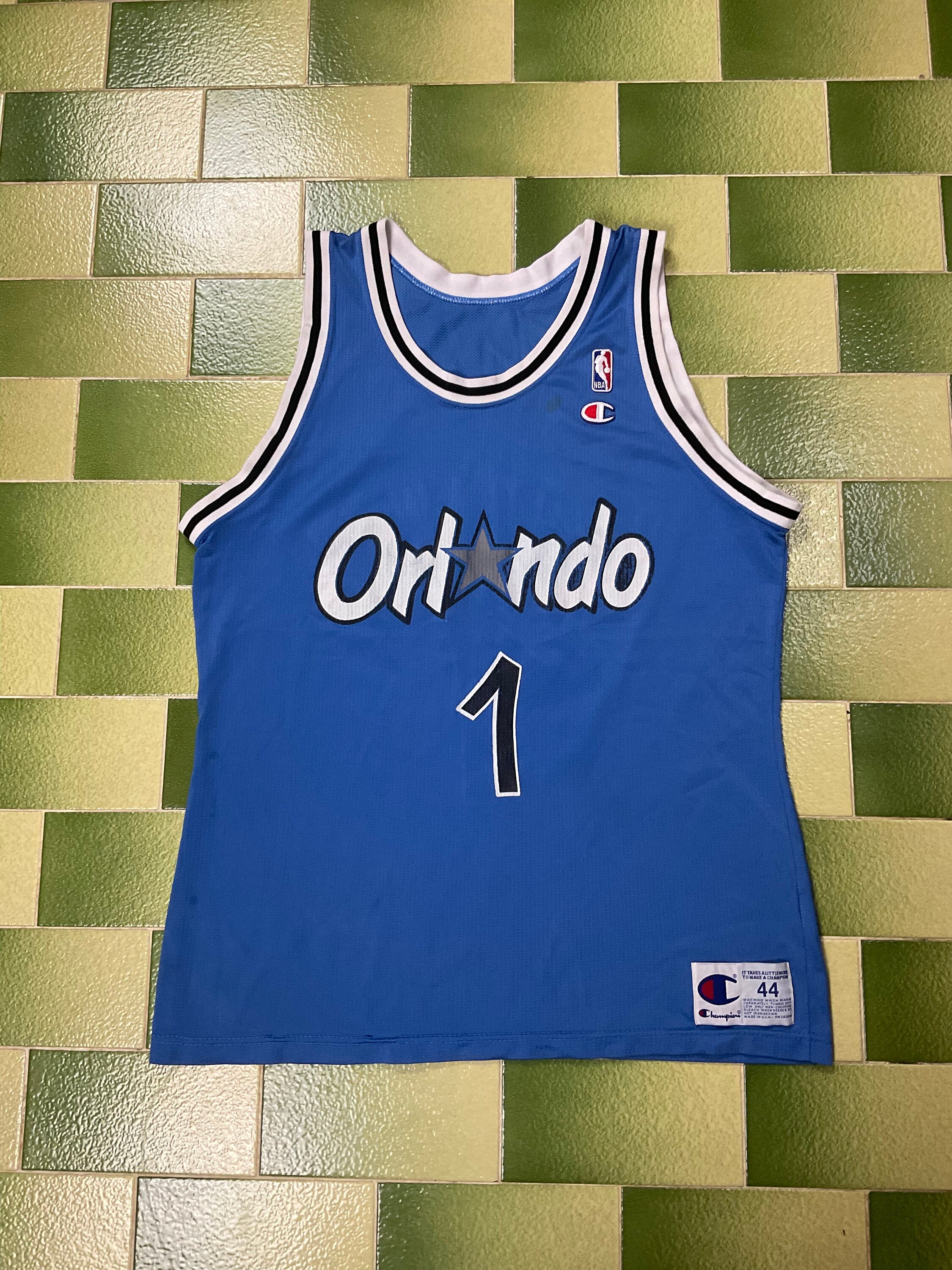 ビンテージ　90s NBA チャンピオン　40 ユニフォーム　ペニーハーダウェイ 希少 NBA ペニー・ハーダウェイ HARDAWA #1 MAGIC オーランド