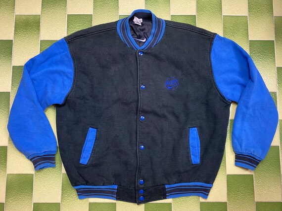 Vintage Nike Air Snap Bomber Jacket Fits Size L Made in USA