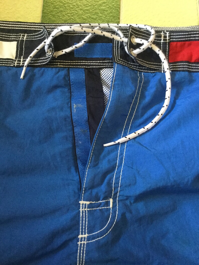 Tommy Hilfiger Swim Trunks Shorts Size XL Bright Blue color