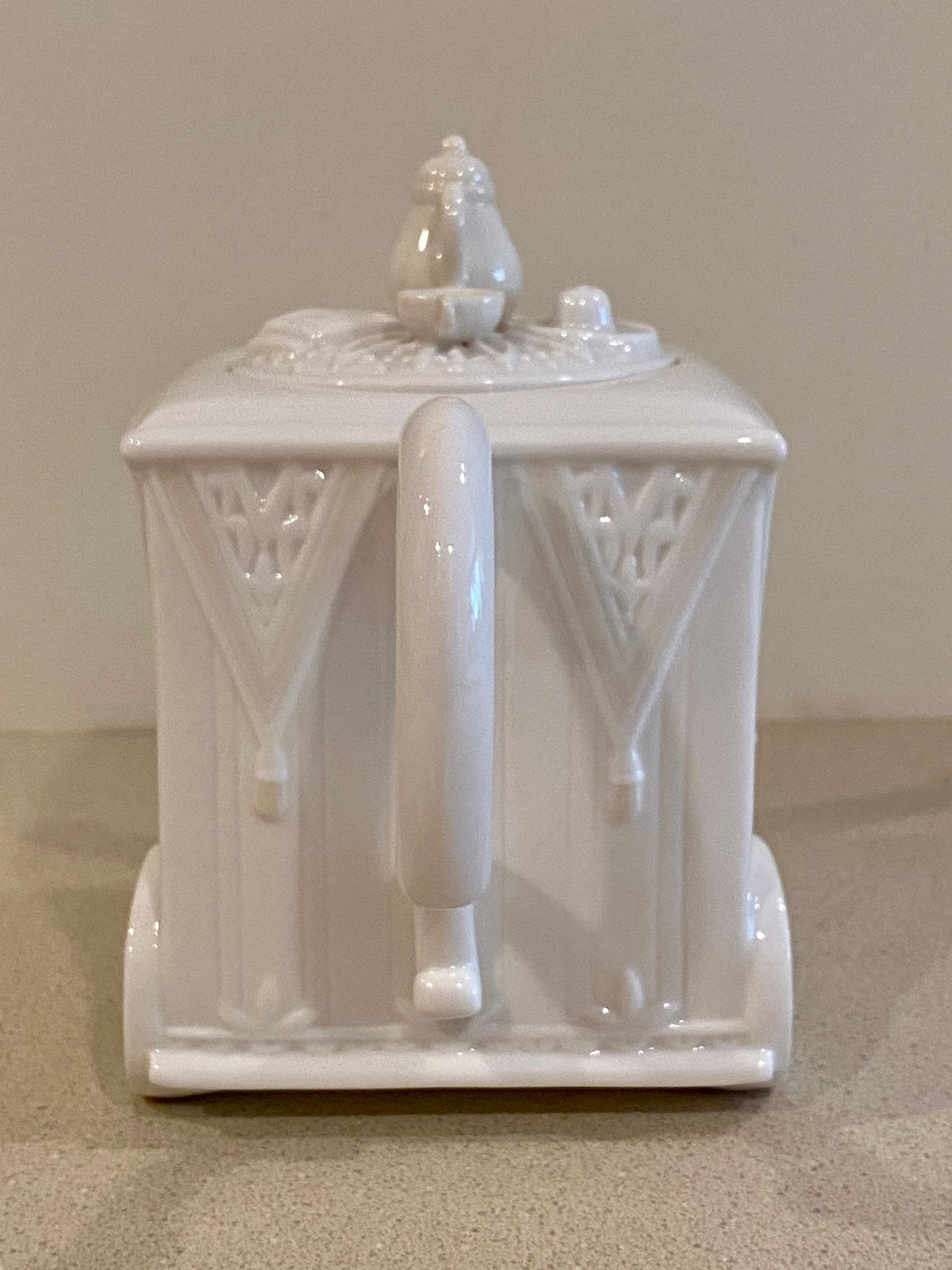 Lenox Butlers Pantry White/cream Porcelain Afternoon Tea Cart Etsy