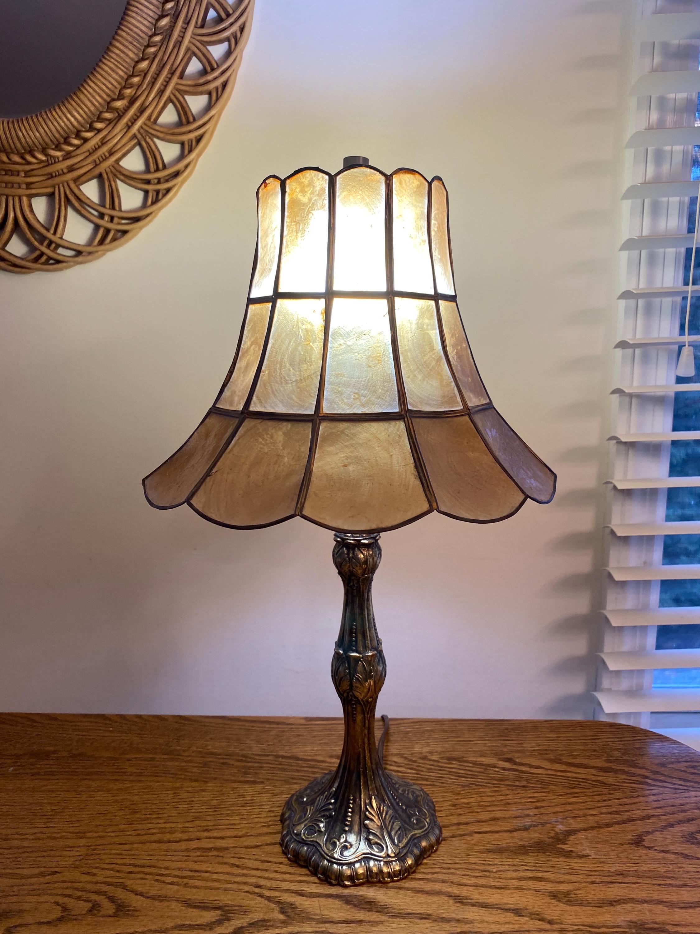 Vintage Shell Lamp Shade - Etsy