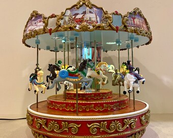 Mr. Christmas Triple Decker Musical Carousel – Vintage 2014
