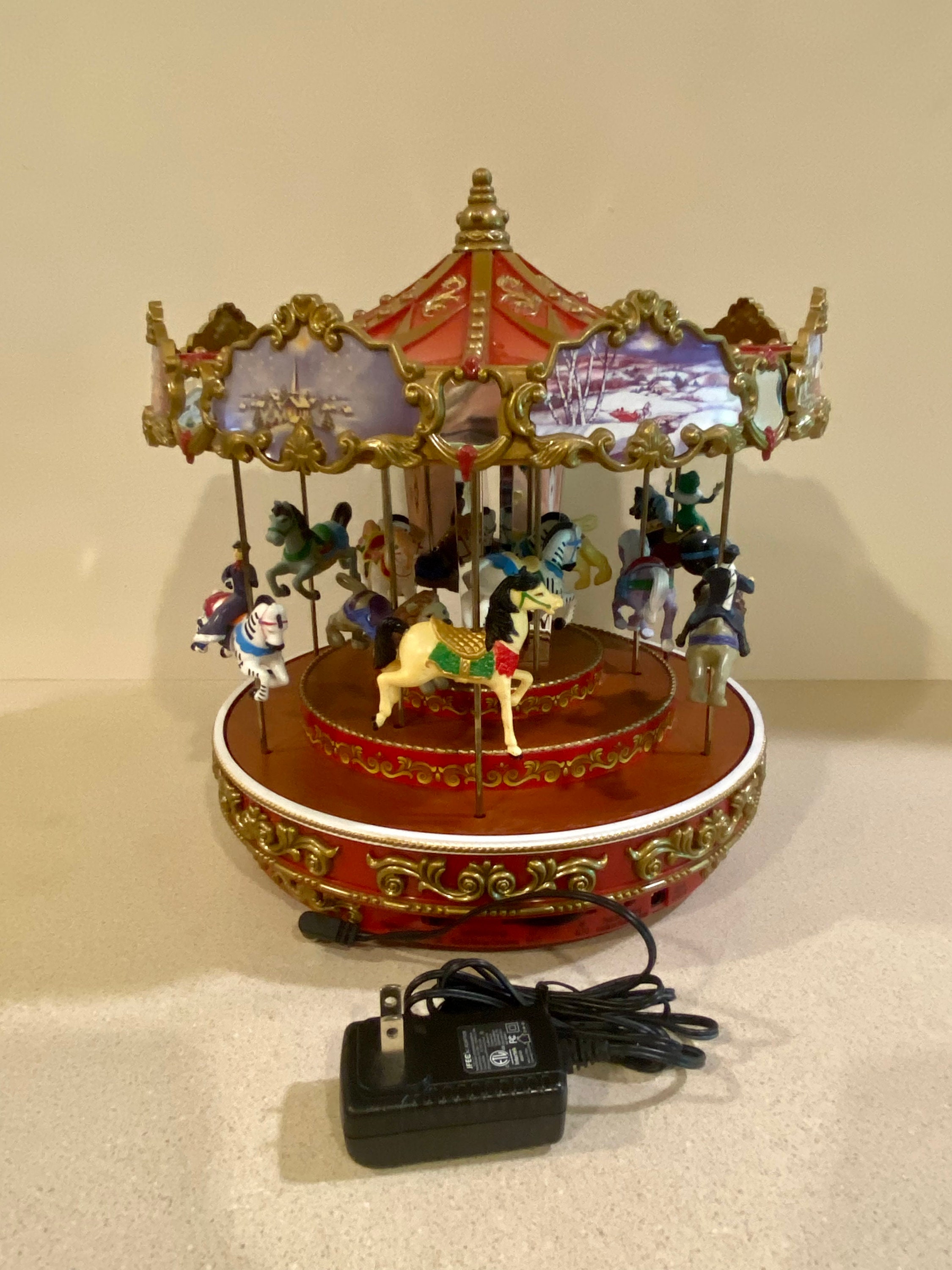 Mr. Christmas Triple Decker Musical Carousel – Vintage 2014