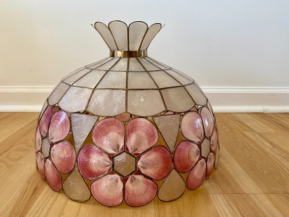 Capiz globe pendant deals