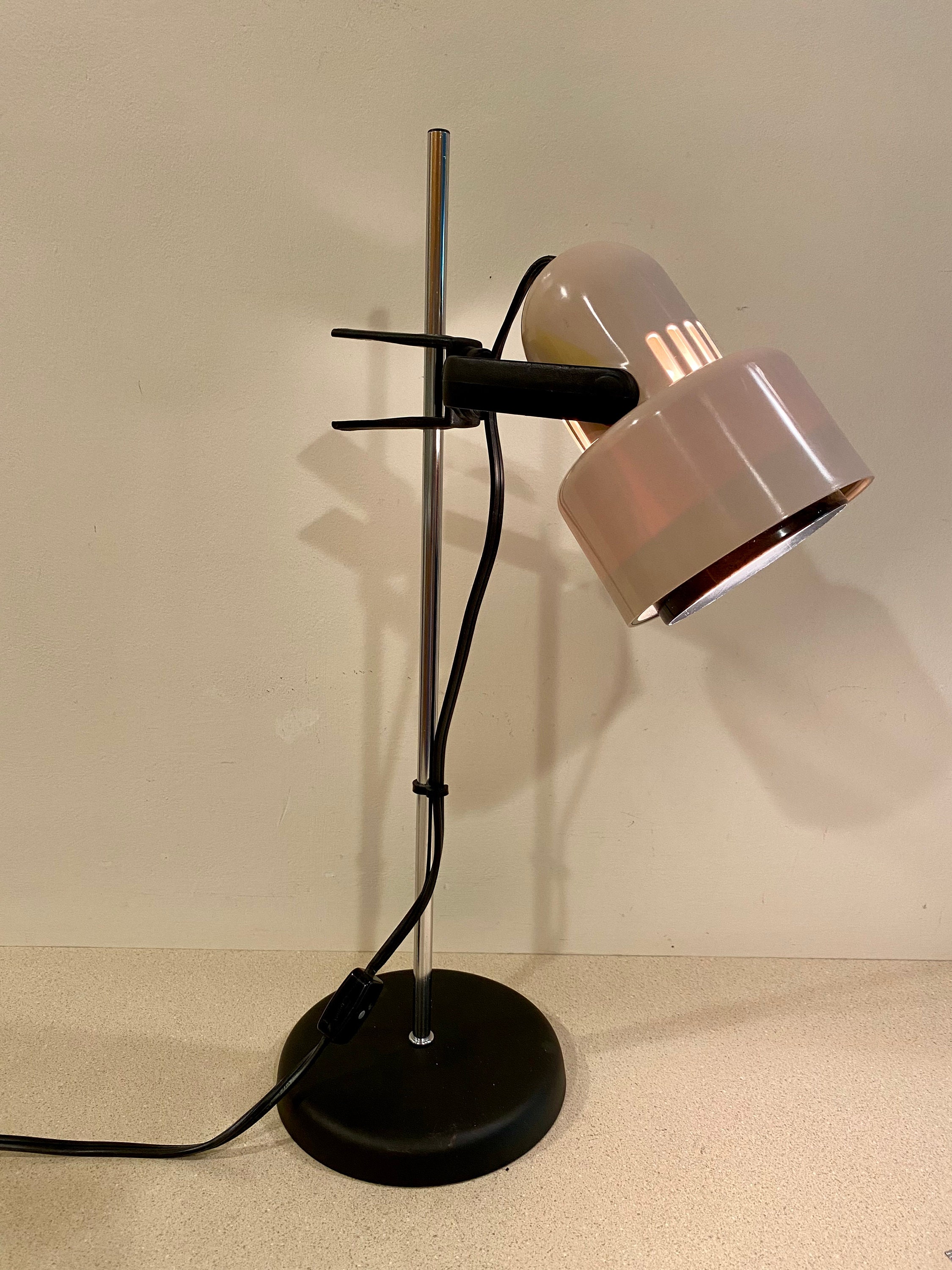 Industrial Adjustable Table Lamp 18"H Vintage