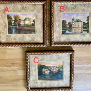 Max Hayslette Signed Limited Edition Professionally Framed Prints 17.75&quot; by 20&quot; Price for One