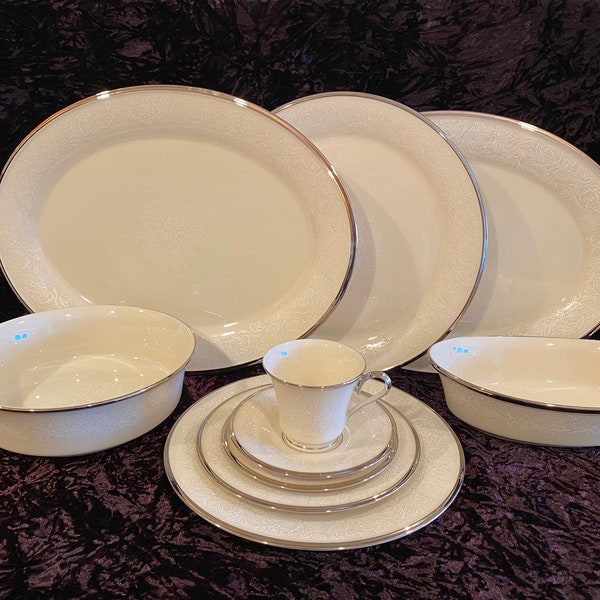 Lenox Moonspun China Etsy