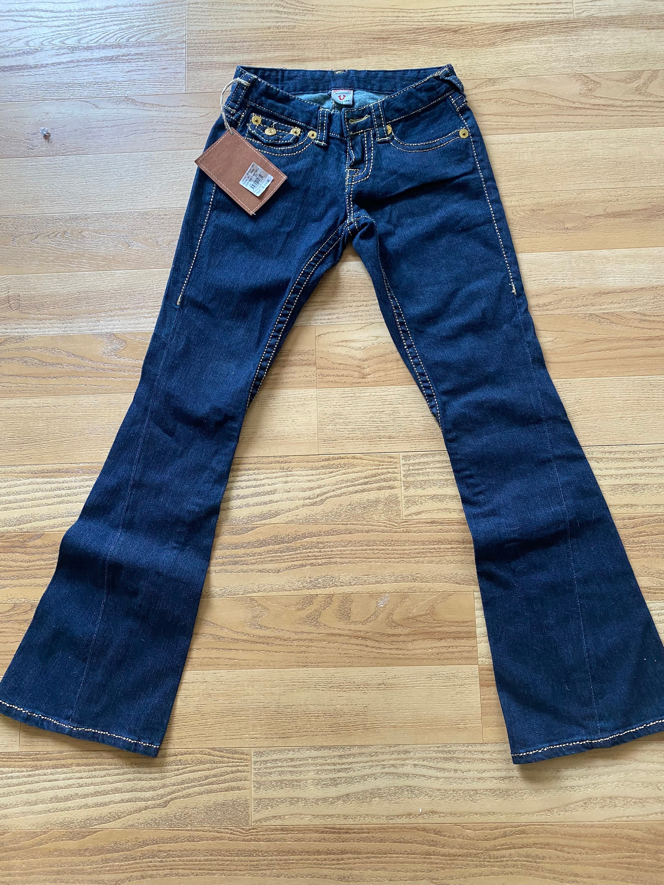 True Religion Joey Big T Metalli Size 25 Jeans New With Tags True Religion Joey Big T Metalli Size 25 Jeans New With Tags