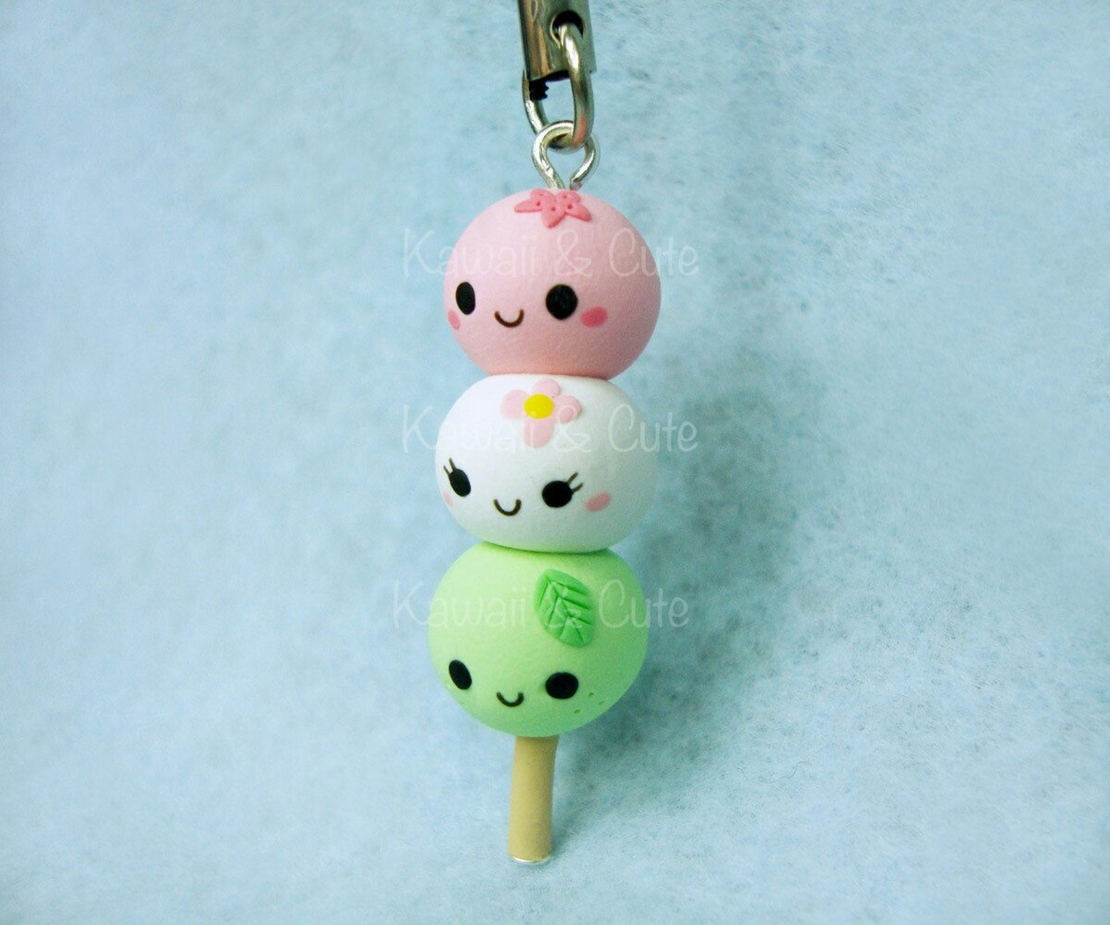 Japan Dango Keychain Cute Food Japanese Dango Cute Mochi Etsy