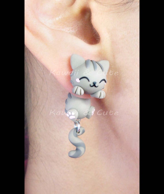 Lindos Pendientes Para Gatos Animales Para Amantes De Las De Lindos Pendientes Para Gatos Animales Para Amantes De Las De
