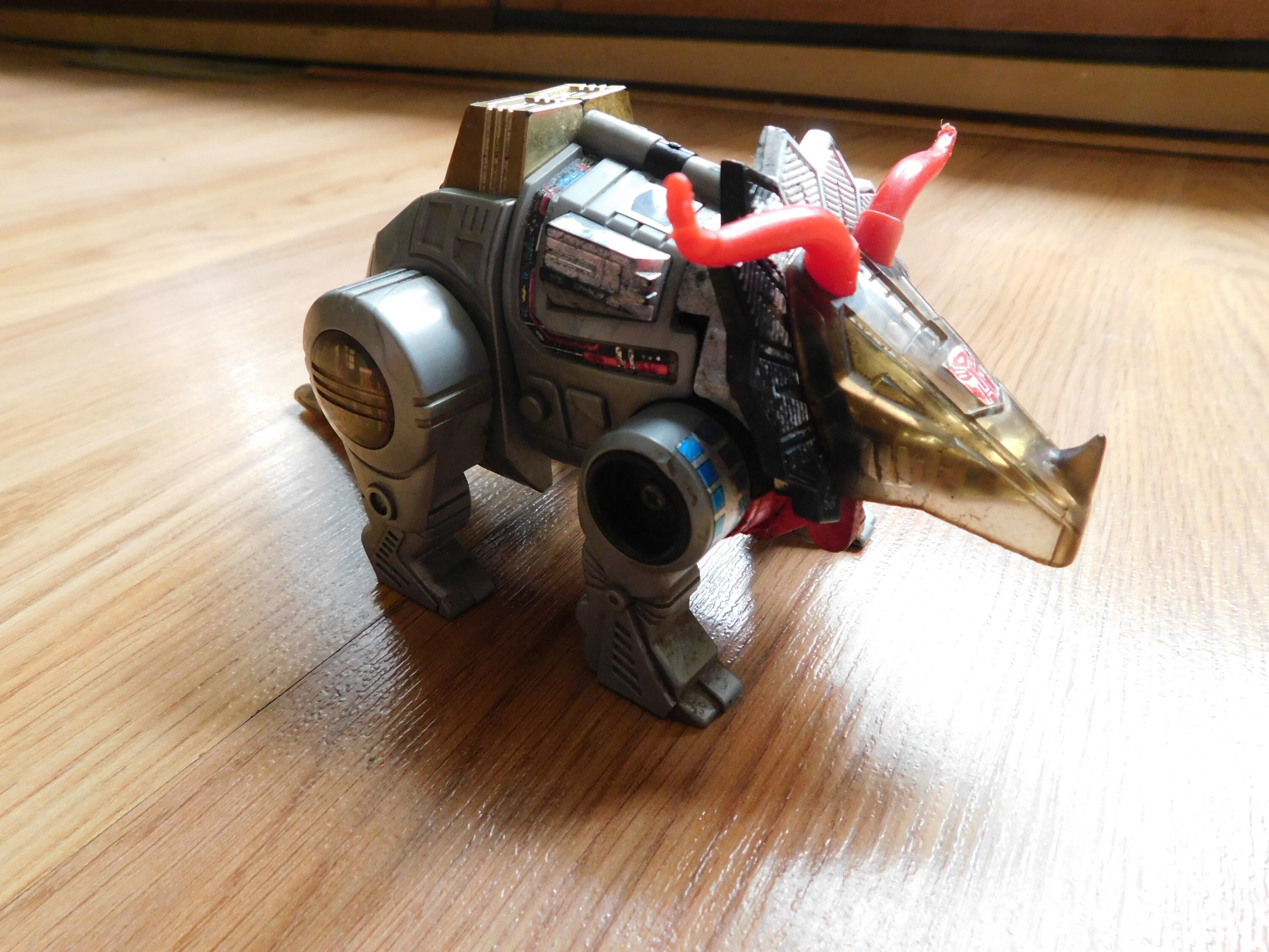 Vintage 1984 Slag Dinobot Triceratops Dinosaur Transformer G1 Etsy