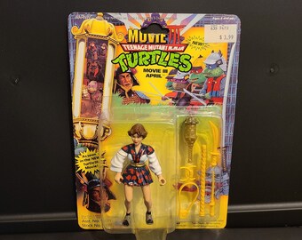 Vintage TMNT Teenage Mutant Ninja Turtles Movie III April Action Figure 1992 Playmates - NIP