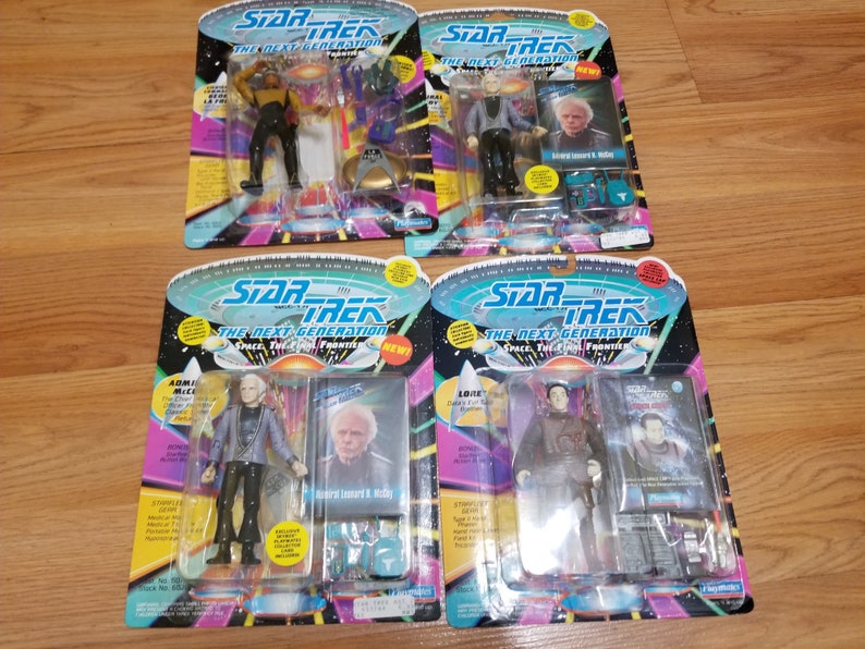 1993 Playmates Star Trek Next Generation Choice Of Figures Etsy