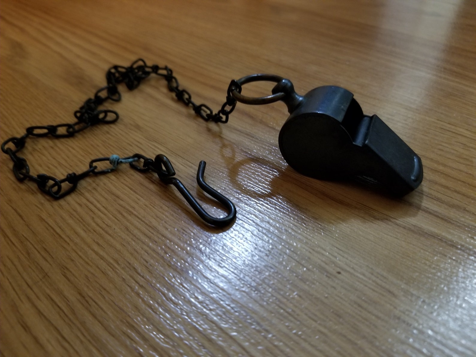 Vintage Whistle 40's 50's Metal Whistle with Cork Ball Etsy