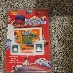 Vintage Tiger Baseball Handheld Game - Etsy