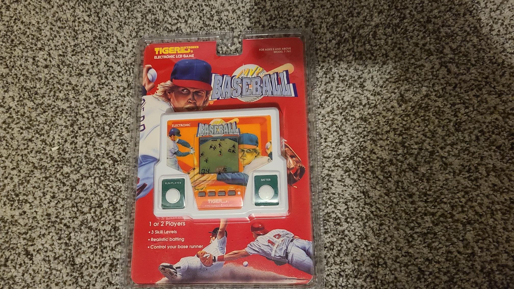Vintage Tiger Baseball Handheld Game - Etsy
