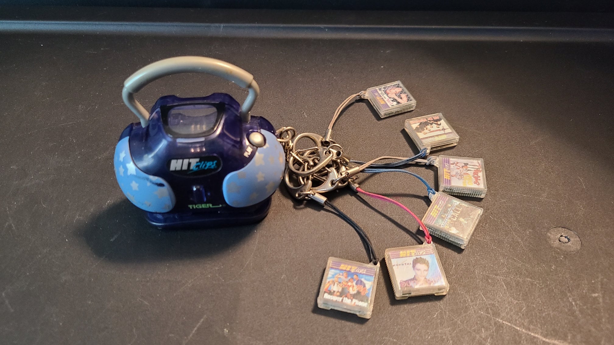 RARE TIGER HIT Clips Boombox Electronic Toy Music Player Purple and Green  2001 $29.99 - PicClick