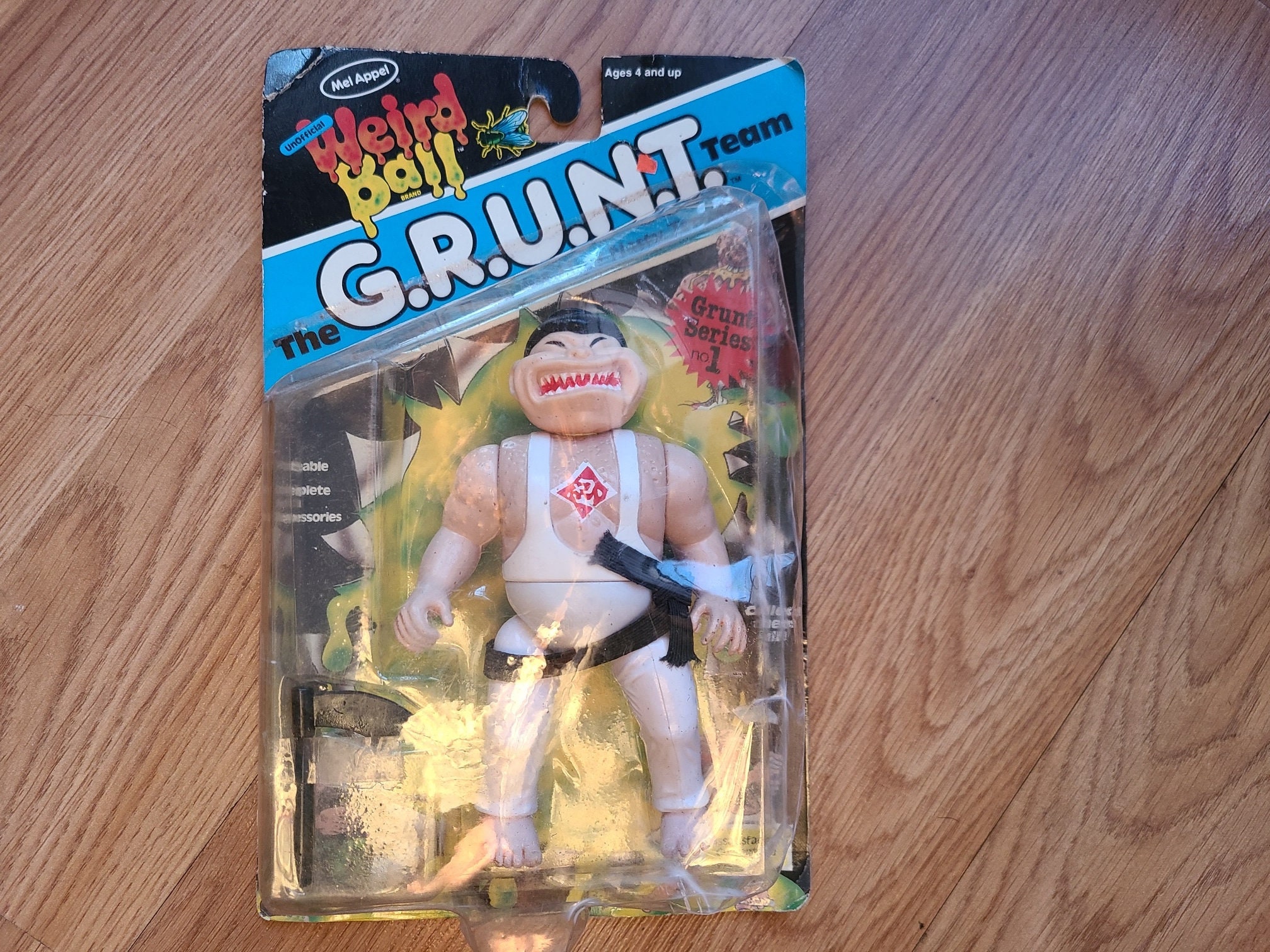 Vintage HUMUNGASAKI - Weird Ball - the GRUNT Team - 1986 Mel Appel