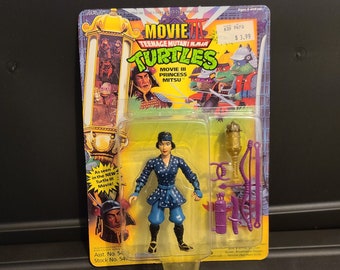 Vintage TMNT Teenage Mutant Ninja Turtles Movie III Princess Mitsu Action Figure 1992 Playmates - NIP