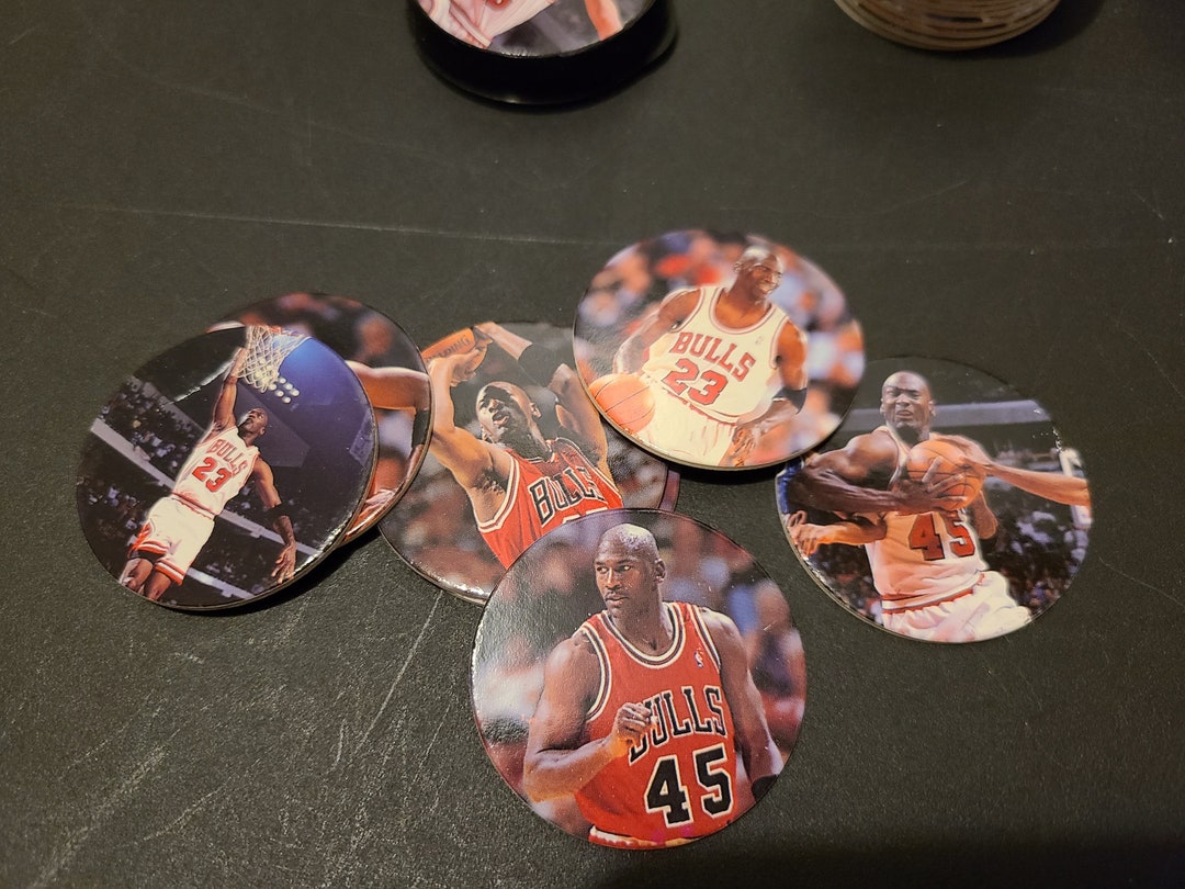 1995 upper deck michael jordan pogs