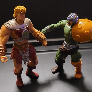 Vintage MOTU Masters of the Universe 200X Series Action Figures lot