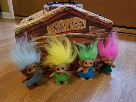 vintage troll house