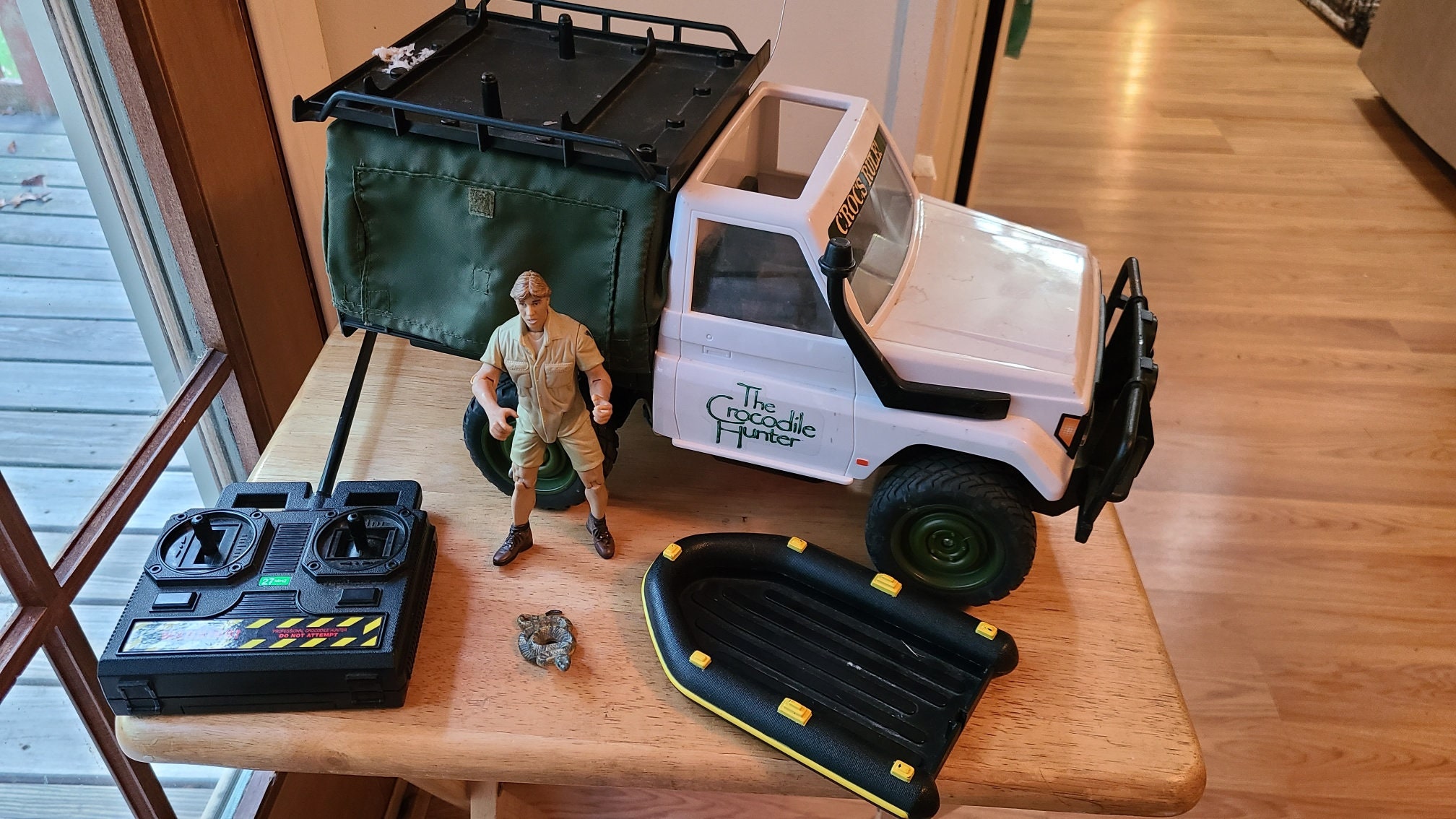Vintage the Crocodile Hunter R C Truck Remote Control Car Steve Irwin Figure Works Lot Etsy India