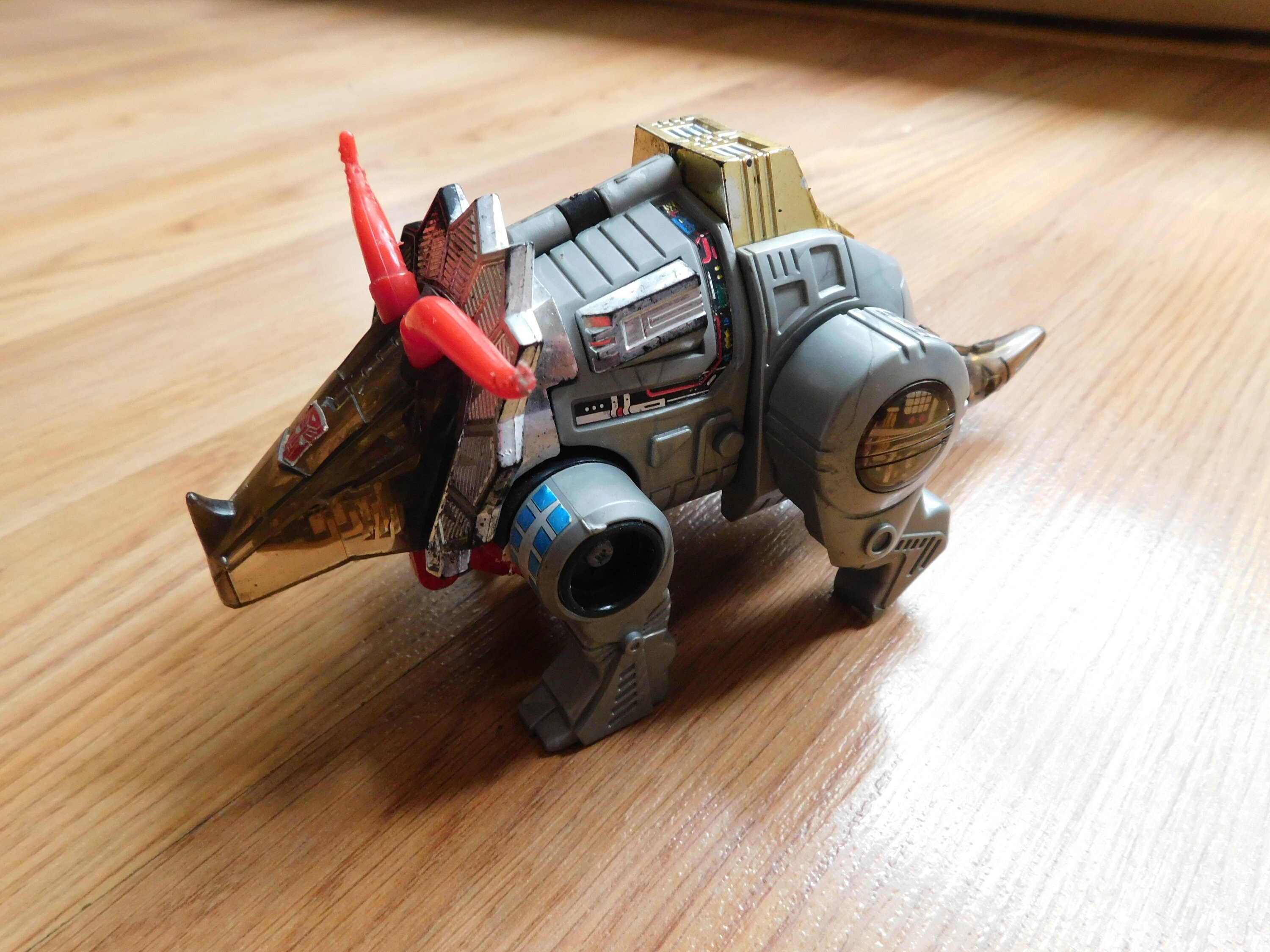 Vintage 1984 Slag Dinobot Triceratops Dinosaur Transformer G1 Etsy