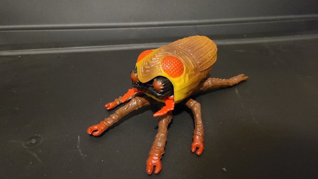 Vintage 1985 Ideal Rocks Bugs Things Evil Beetle Action Figure Etsy