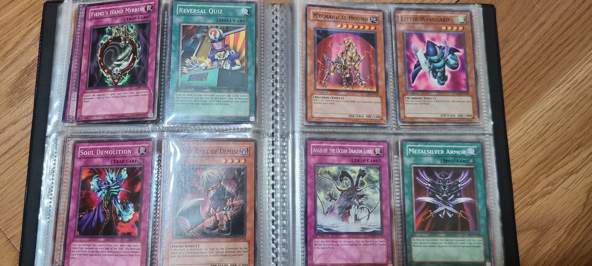 Konami YuGiOh Card Storage Album Pages filled w/ LOTS of Etsy