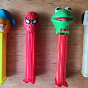 Vintage Original Pez Dispenser, Candy Dispenser, YOUR CHOICE Skeletor, Star Wars, Garfield, Snoopy, Made in Hungary, Slovenia image 3