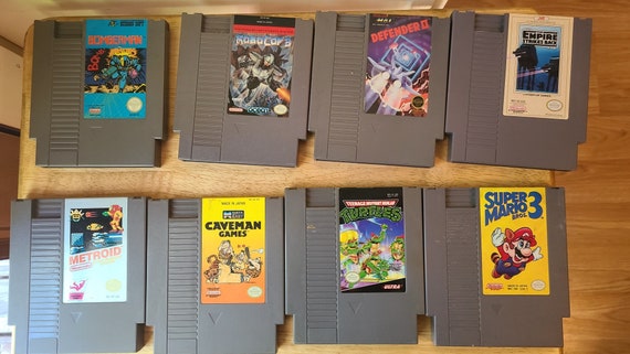 Vintage Authentic Original Nintendo NES Game Tested - Etsy Denmark