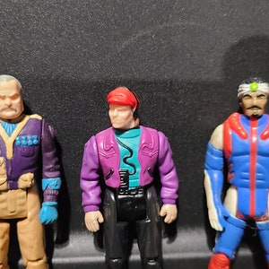 Vintage Kenner M.A.S.K Action Figures Lot