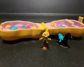 Vintage Bluebird Polly Pocket Pony Ridin' Pet Parade Playset (1994)