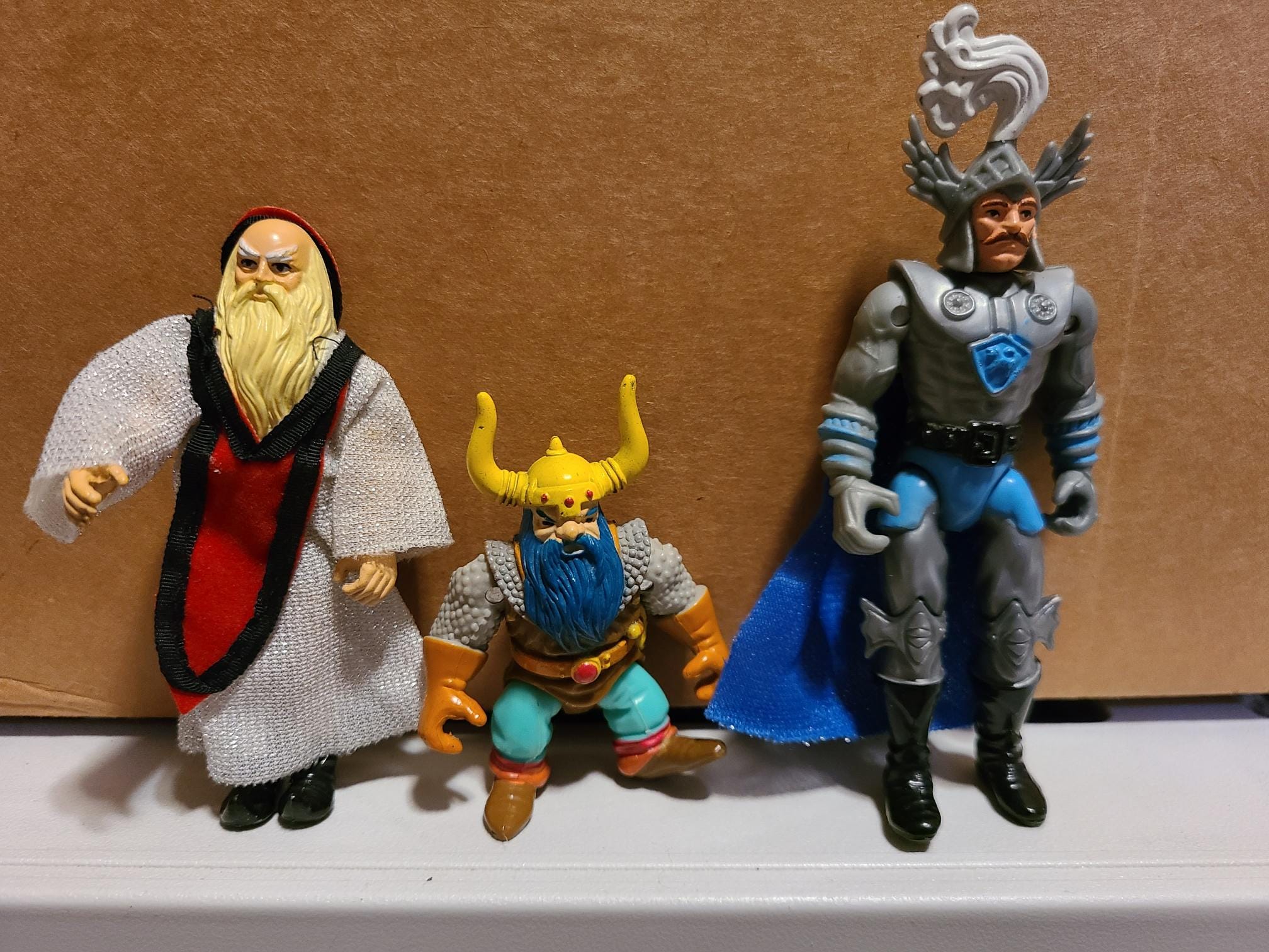 Figurine LJN 1984 – Dungeons & Dragons – Good Destrier – édition Française – Incomplète
