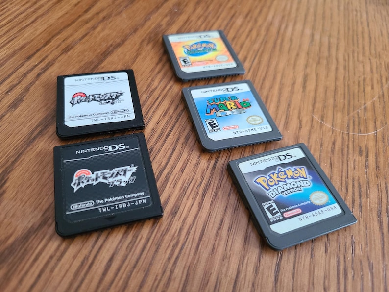 Vintage Nintendo DS Video Games YOUR CHOICE! Pokemon, Super Mario ...