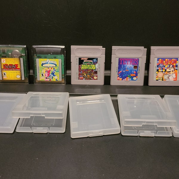 Vintage Nintendo Game Boy Games - Original Gameboy Games -  Your Choice!! TMNT, Power Rangers, Dr Mario & More!