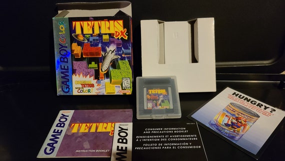 Vintage Game Boy Color Tetris DX HTF Nintendo Gameboy Complete - Etsy
