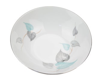 Vintage Eschenbach Baronet China Serving Bowl: Shirley Pattern, Bavaria Germany